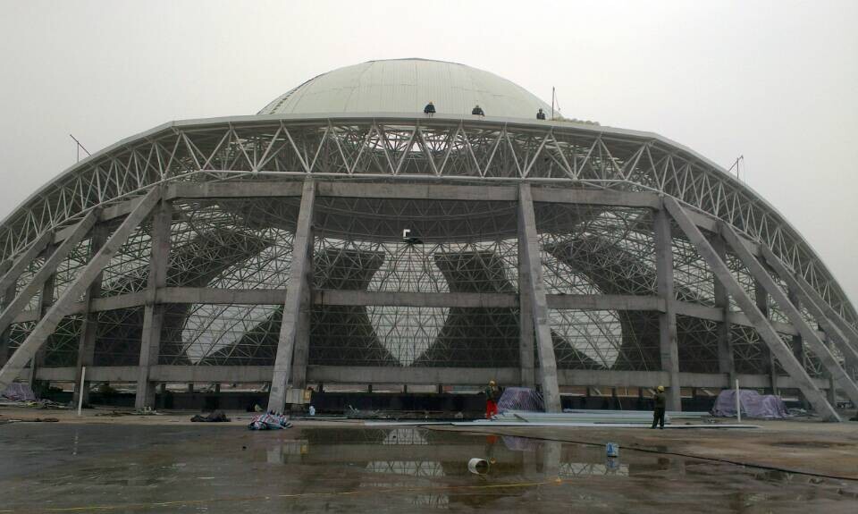 陇南温泉馆网架工程